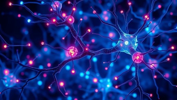 Vibrant neural network symbolizing brain resilience mental health treatments.