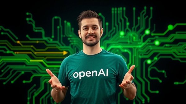 OpenAI Circuit Sparity presentation with digital graphics.