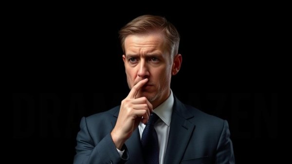 Focused man silently contemplating OpenAI Research concerns.