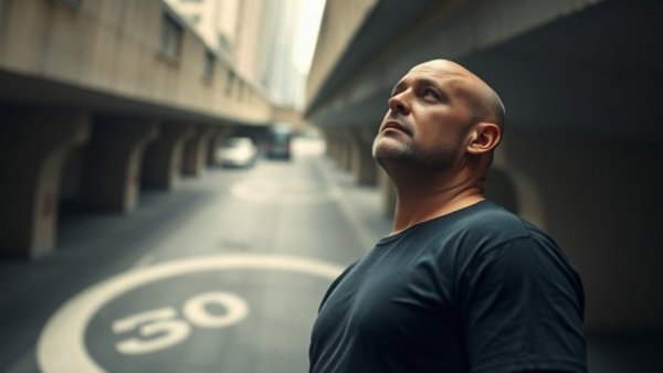 Bald man standing on concrete pavement; Nordic-focused venture capital.