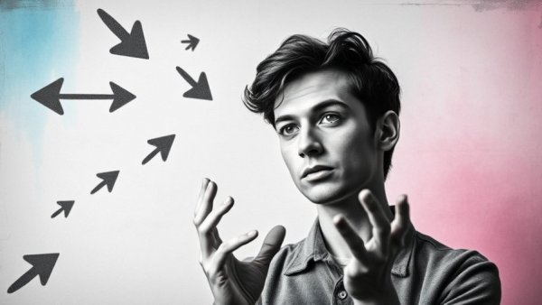 Stylized portrait depicting model router system discussion in retro art style.