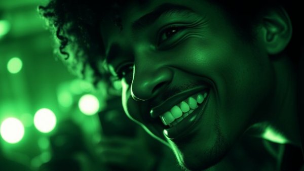 Green-tinted close-up with cameras amid the tech and politics trends of 2025.