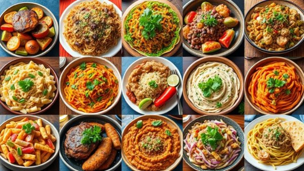 Top Comfort Food Recipes of 2025 in a vibrant dish collage.