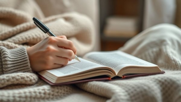 Person journaling in a cozy setting, highlighting Journaling with ChatGPT in 2026.