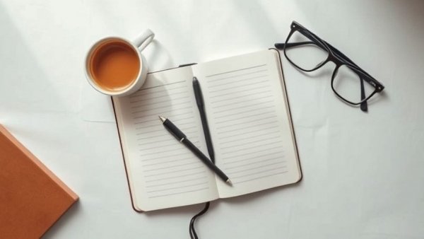 Coffee with notebook and glasses; emotional triggers in the workplace.