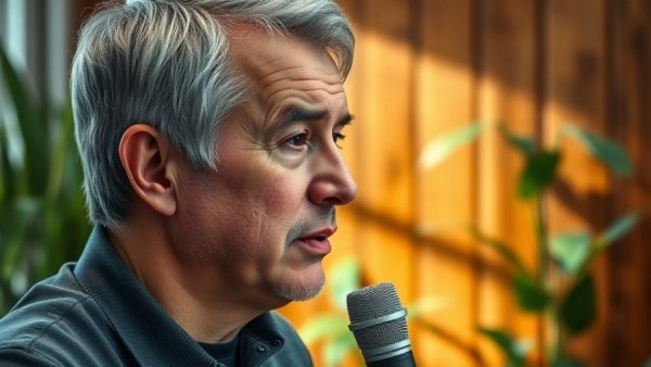 Podcast discussion scene about misunderstandings about AI technology.