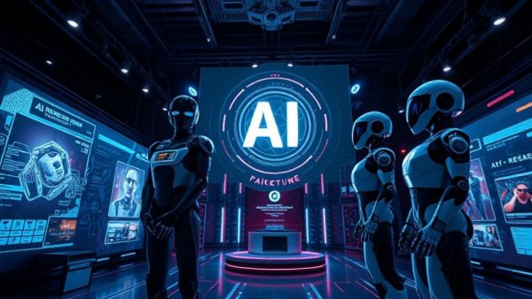 Physical AI Innovations at CES 2026 showcasing futuristic robots.