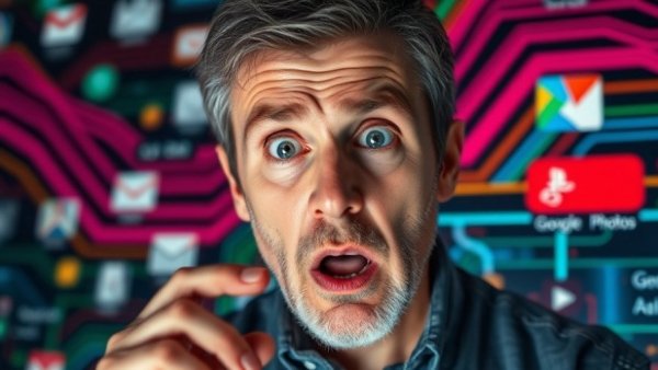 AI Claude Control Your Computer news with surprised man and tech icons.