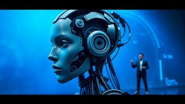 Introducing automated QA solutions with futuristic robotic design.