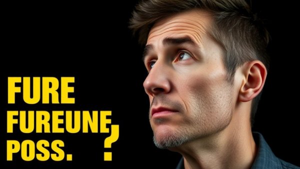 Contemplative man with '2026 Wild Be Wild' text on black background.