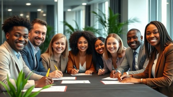 Georgia Southern University partnership signing ceremony with professional group.