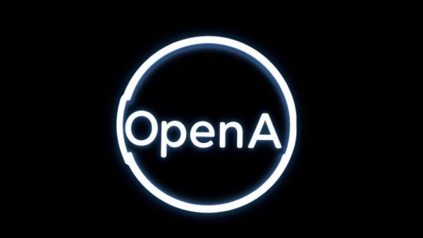 Glowing OpenAI logo on dark background, Riley Walz joining OpenAI.