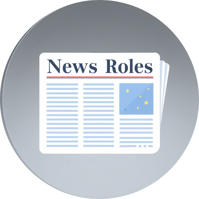 Icon of a newspaper on a transparent background for SEO purposes