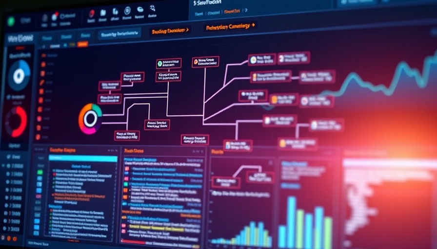 Interactive data analysis interface illustrating decision tree model