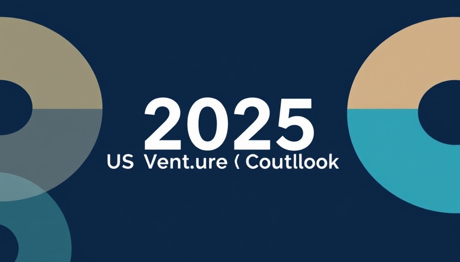 2025 US Venture Capital Outlook report cover design