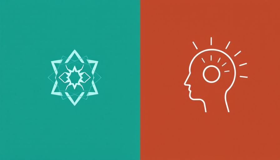 ChatGPT vs Claude, abstract AI logo contrast on teal and rust backgrounds.