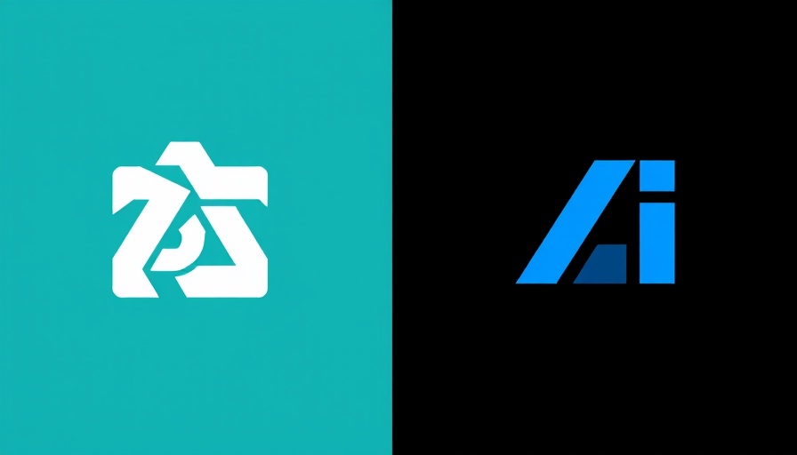 AI comparison with contrasting logos side-by-side