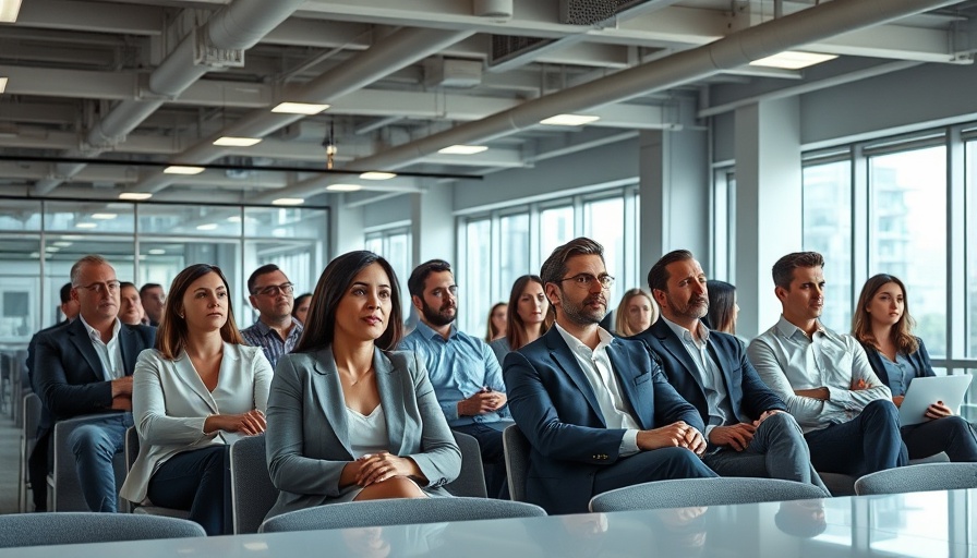 Office meeting with group discussing startup bankruptcy.