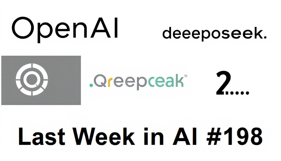 AI trends collage with OpenAI, deepseek, Qwen logos.