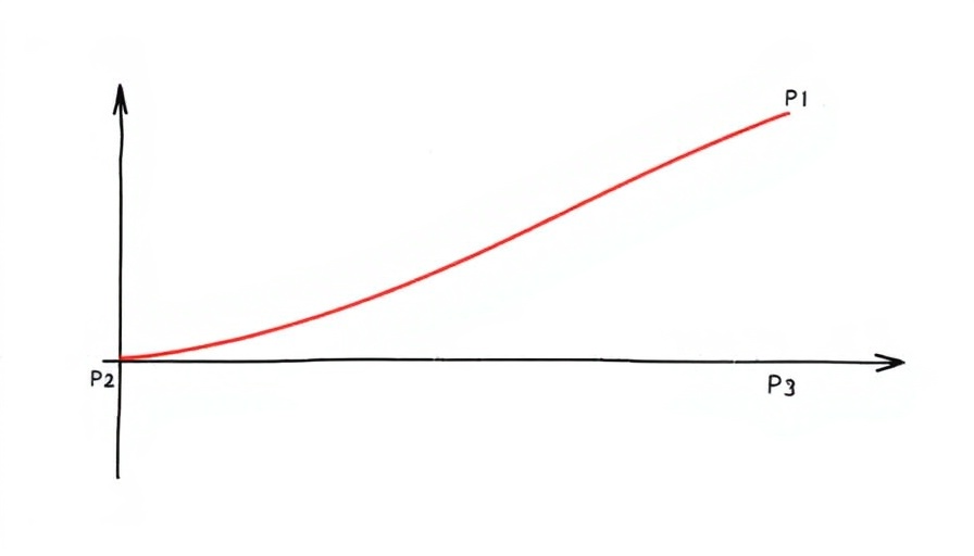 Graph illustrating Radical Probabilism with price predictions over time.