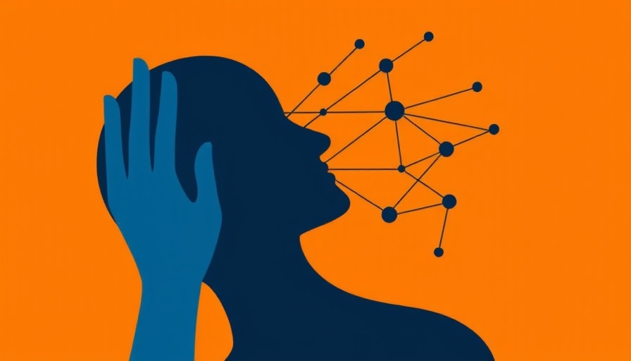 Minimalist illustration of face with interconnected nodes, Hybrid Reasoning AI Model concept.