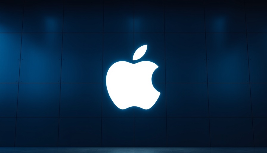 Apple logo symbolizing $500 billion U.S. jobs investment.