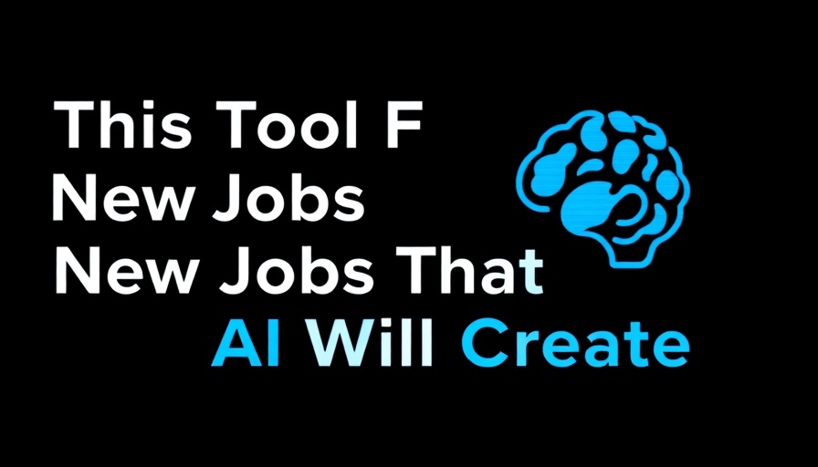 AI Job Creation Forecast with JobsGPT text and logo on black background.