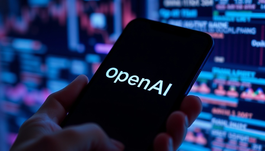 OpenAI ChatGPT-4.5 logo on smartphone screen, digital background.