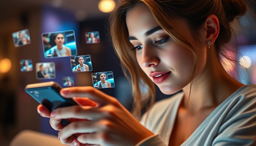 Young woman engaged in watching diverse videos, representing YouTube SEO.