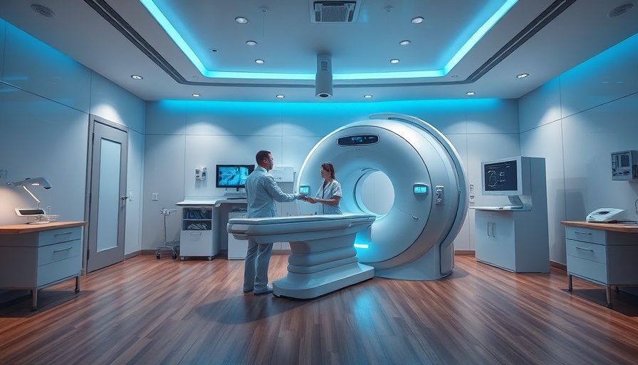 Biograph preventive health startup MRI scan in modern medical facility.