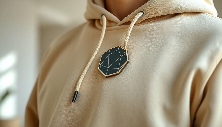 Sleek AI pin on beige hoodie, Humane AI Pin Resurrection featured.