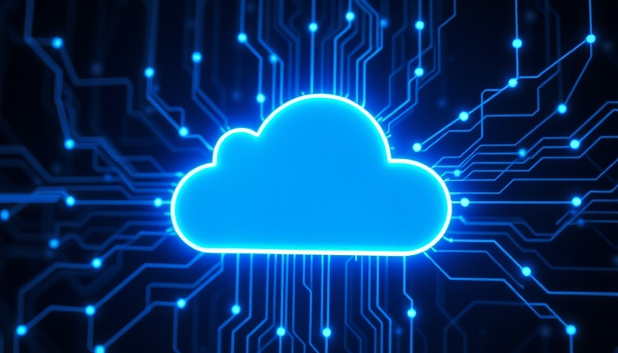 Futuristic cloud computing symbol for Nakivo Backup Flaw.