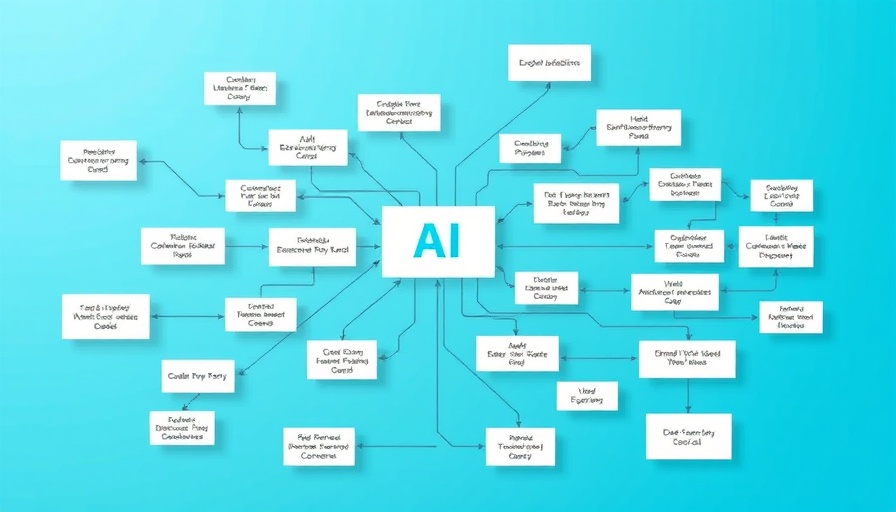 Detailed flowchart showing the goals of AI systems and components.