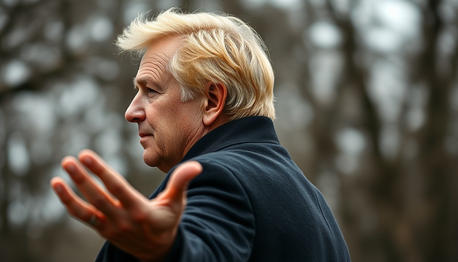 Older man outdoors gesturing, related to AI research funding cuts.