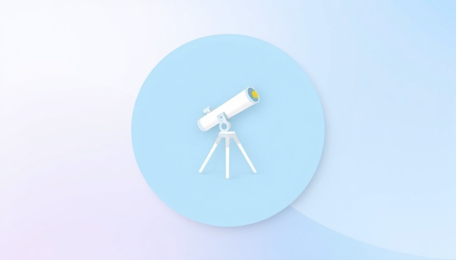 Abstract background with telescope icon, ChatGPT Deep Research vs Standard ChatGPT