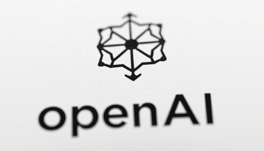 OpenAI logo close-up, minimalistic white background.