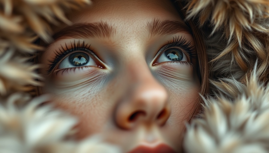 Reflective gaze of a woman visualizing false beliefs holding you back in life