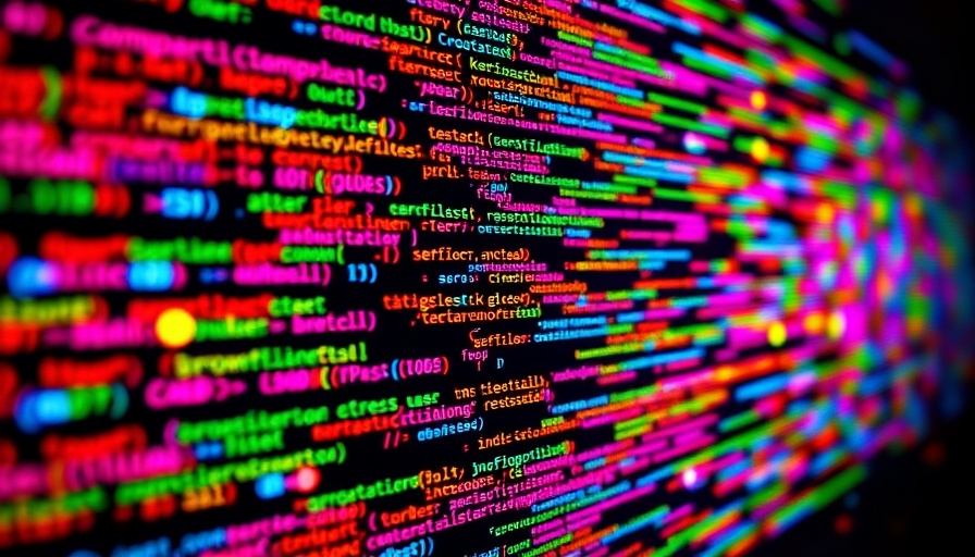 Next-Gen AI Agent Asimov abstract code art with vibrant colors.