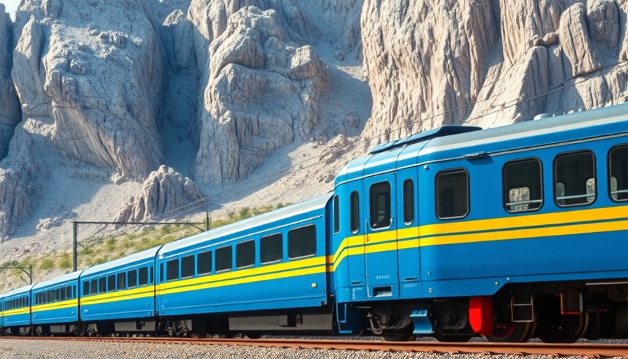 Train in Alaska mountains, showcasing nature's influence on travel.