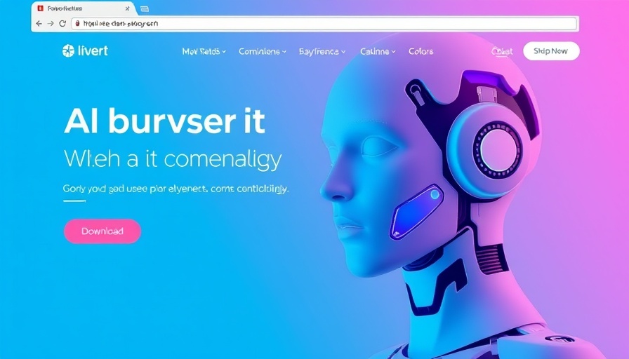 Sigma Browser AI interface with download and chat options.