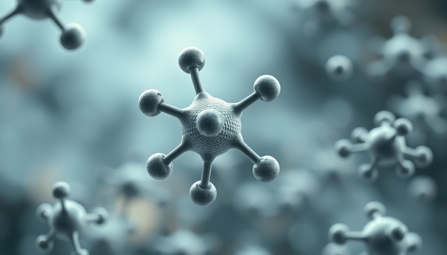 3D nicotine molecule rendering visualizing molecular structure