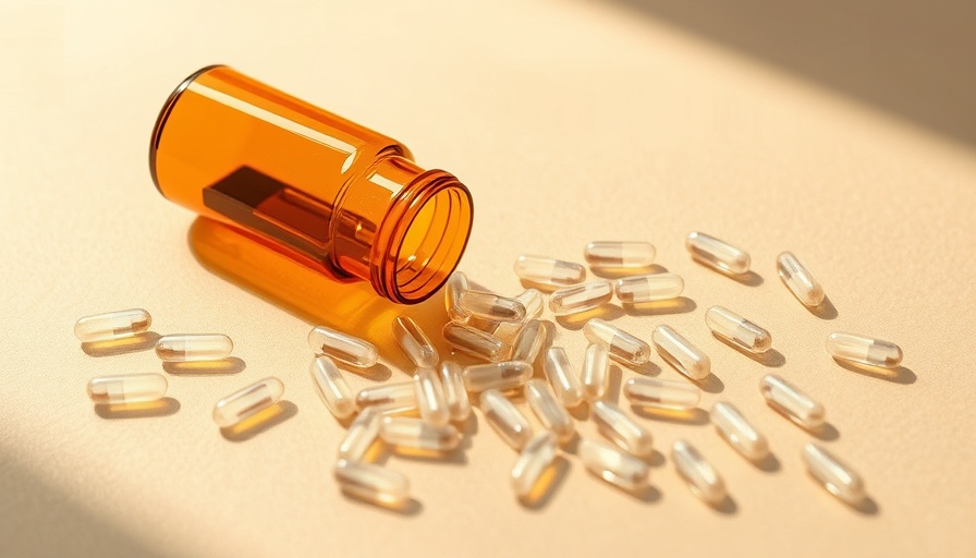 Scattered capsules and bottle raising questions on are dietary supplements safe.
