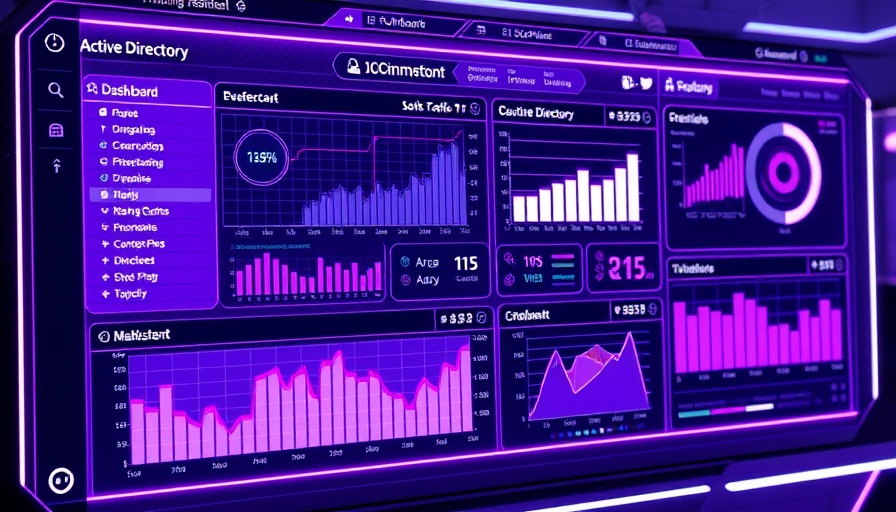 Digital dashboard for Active Directory recovery management.