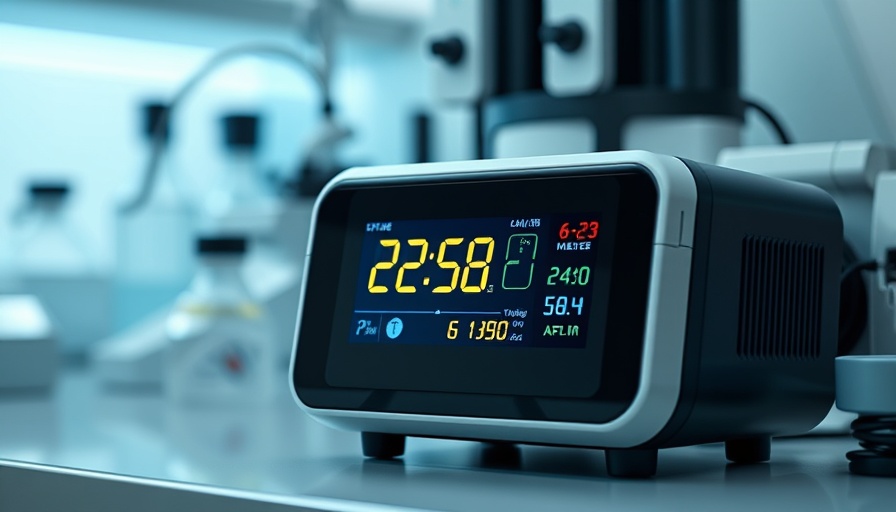 Compact device showing temperature data for cooling-free infrared detection