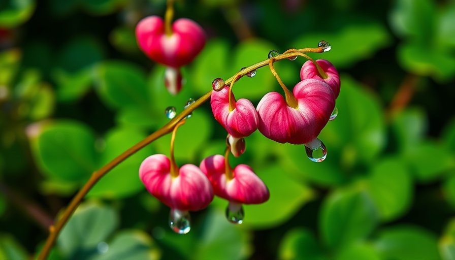 Vibrant heart-shaped flowers symbolize lessons learned from loving my exes.