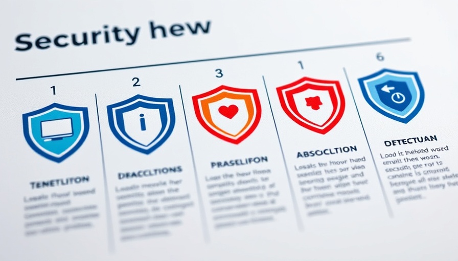 Five security levels infographic explaining AI safeguards
