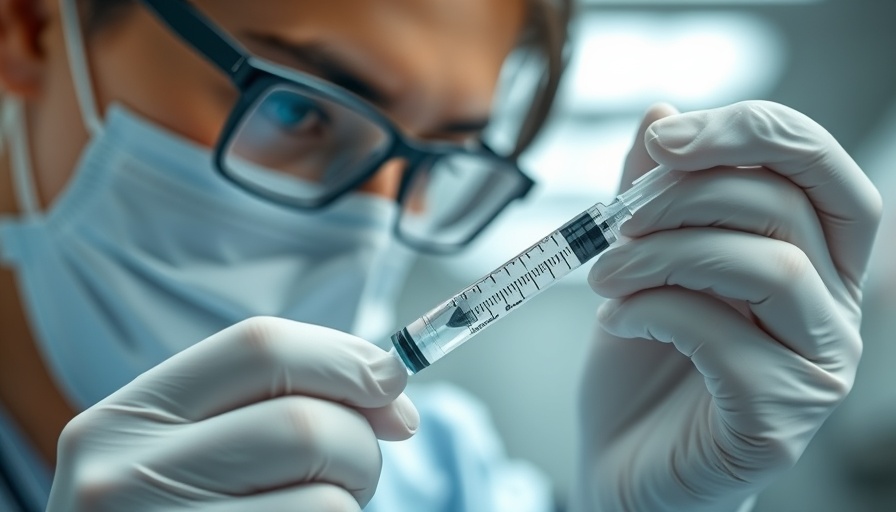 Healthcare professional prepares syringe amid latest FDA COVID vaccine restrictions.