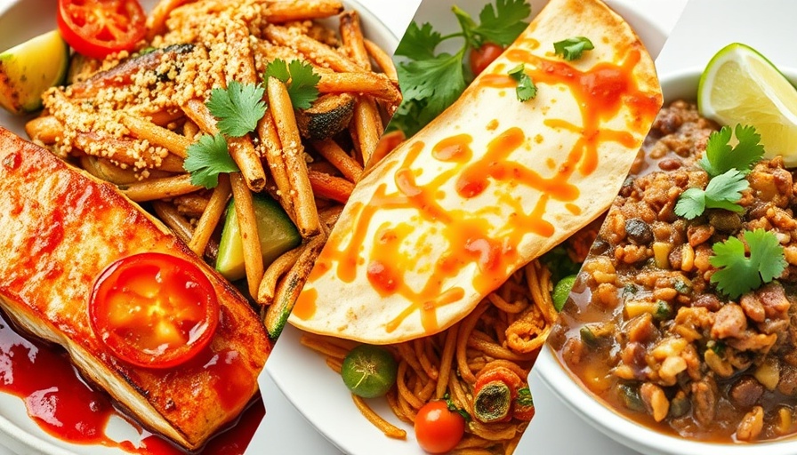Colorful collage of 30 minute healthy dinners for families