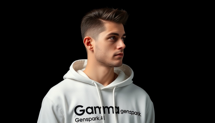 Genspark AI Slides contemplative man with Gamma and Canva logos.