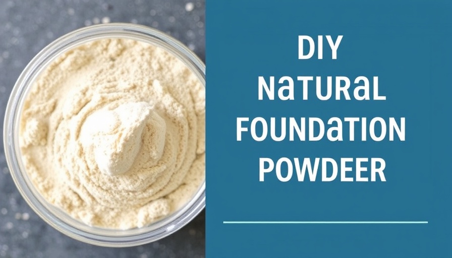 DIY Natural Foundation Powder